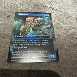 Starwinder *FOIL* (0306) (Borderless) R Edge of Eternities Magic MTG NM - Image 1