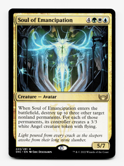 Soul of Emancipation [Streets of New Capenna] MTG Magic - Image 1