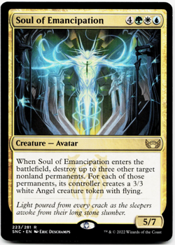 Soul of Emancipation [Streets of New Capenna] MTG Magic - Image 3