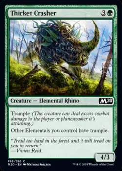 Thicket Crasher - Near Mint MTG Magic 2020 Core Set - Image 1