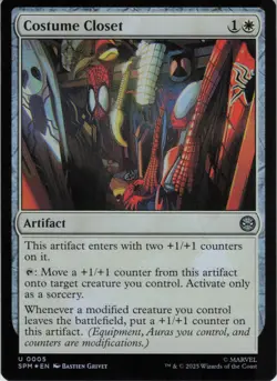 Costume Closet U Marvel's Spider-Man 5 NM Foil MTG - Image 1