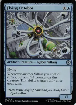 Flying Octobot U Marvel's Spider-Man 31 NM Foil MTG - Image 1