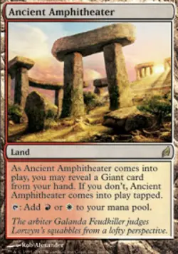 Ancient Amphitheater - Light Play MTG Lorwyn - Image 1