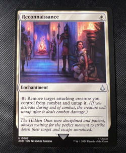 MTG Reconnaissance U 0082 Regular Uncommon Enchantment Assassin's Creed ACR LP - Image 1
