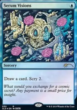 1 x Serum Visions - Foil (030) - Secret Lair - NM-Mint - MTG - Image 1