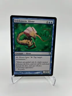 MTG 2006 Telekinetic Sliver - Creature Time Spiral 84/301 TSP Uncommon blue - Image 1