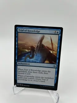 MTG 2017 Trial of Knowledge Enchantment Amonkhet 73/269 AKH Uncommon Blue - Image 1