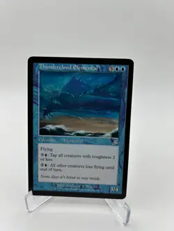MTG 2003 Thundercloud Elemental - Creature Scourge 54/143 SCG Uncommon Blue - Image 1