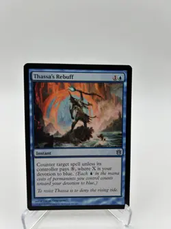 MTG 2014 Thassa's Rebuff - Instant Born of the Gods 54/165 BNG Uncommon Blue - Image 1