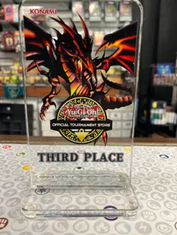 YUGIOH Tournament Trophies Red Eyes Black Dragon Official Konami - Image 2