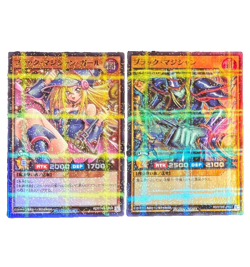 RD-5THS-JPA08 - Yugioh Dark Magician Girl& Dark Magician Super Parallel SET of 2 - Image 1