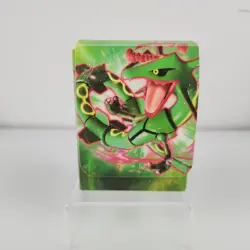 Pokemon Card Game Rayquaza Deck Case Pokemon Center Official W/ Dividers - Image 1