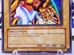 Left Arm of the Forbidden One yu-gi-oh common trading card singles konami - Image 3