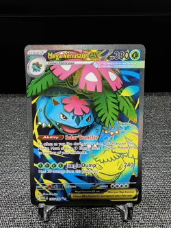 Mega Venusaur EX 155/132 Ultra Rare Mega Evolution Pokemon Card Near Mint - Image 1