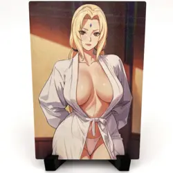 Naruto Tsunade Sexy Hot Anime Waifu Girl Doujin Lewd Goddess Story Holo Art Card - Image 1