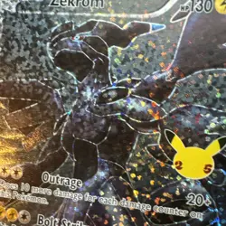 Pokemon TCG Zekrom Celebrations Classic Collection Holo Ultra Rare Card 114/114 - Image 5