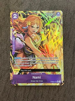 Nami PRB02-012 R ONE PIECE Card The Best 2 - ONE PIECE Card Game English Alt - Image 1