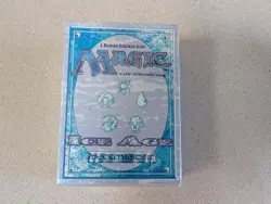 VTG MTG Ice Age Empty Starter Deck Box with Rule Book NO CARDS - 1995 - Image 2