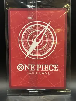 One Piece Shanks Leader OP09-001 PSA Promo Card Exclusive, Sealed, NM+ Condition - Image 2