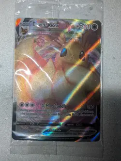 Eevee VMAX SWSH087 SWSH: Sword & Shield Promo Cards Holo Sealed - Image 1