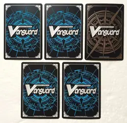 Lot of 5 Japanese Cardfight!! Vanguard RR Card Set - Image 2