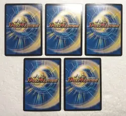 Lot of 5 Japanese Duel Masters Trading Card Game VR Card Set - Image 2