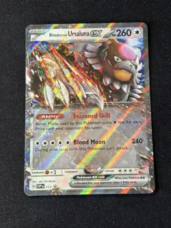 Bloodmoon Ursaluna ex 177 Sv: Scarlet & Violet Promo Cards Holo - Image 1