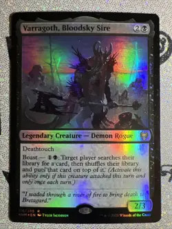 MTG - Varragoth, Bloodsky Sire Kaldheim FOIL LP - Image 1