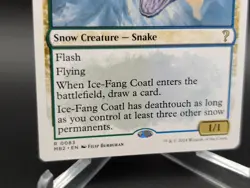 Ice-Fang Coatl (White Border) Mystery Booster 2 Regular - Image 2
