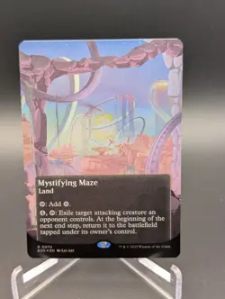 Mystifying Maze (0074) (Borderless) Edge of Eternities: Stellar Sights Foil - Image 1