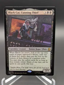 Black Cat, Cunning Thief Marvel's Spider-Man Foil - Image 1