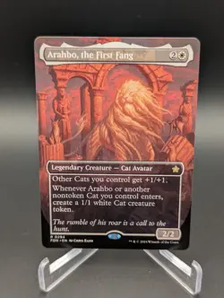 Arahbo, the First Fang (Borderless) Foundations Regular - Image 1