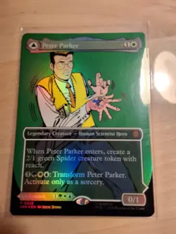 Peter Parker (0232) (Borderless) Marvel's Spider-Man Foil - Image 1