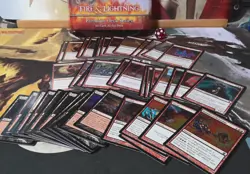 Fire & Lightning Premium Deck, English, Opened Box, Magic the Gathering MTG - Image 4