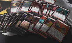 Fire & Lightning Premium Deck, English, Opened Box, Magic the Gathering MTG - Image 5