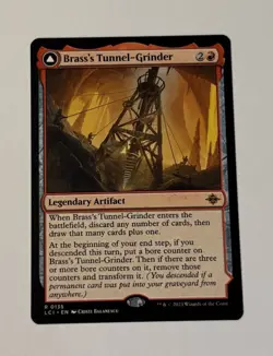 MTG Brass's Tunnel-Grinder - The Lost Caverns of Ixalan LP - Image 1