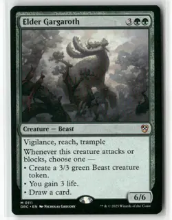 Elder Gargaroth 111 Near Mint MTG Aetherdrift Magic - Image 1
