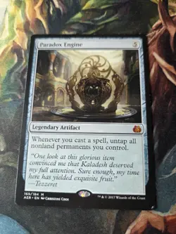 Light Play x 1 Paradox Engine Aether Revolt Mtg - Image 1