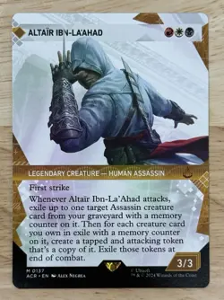 Altair Ibn-La'Ahad (Showcase) - UB: Assassin's Creed NM Magic: the Gathering - Image 1