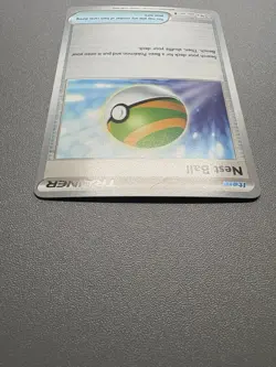 Nest Ball 084/091 Reverse Holo Paldean Fates Pokemon LP - Image 5