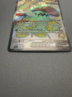 Pokemon Paldean Fates Shiny Great Tusk EX SVP EN 072 Black Star Promo HOLO - Image 2