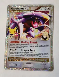 Garchomp C Lv.X 145/147 - Pokemon TCG Celebrations 25th - Holo Rare - Image 1