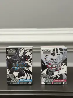 Pokemon TCG Black Bolt and White Flare Booster Bundles - New & Sealed - Image 1