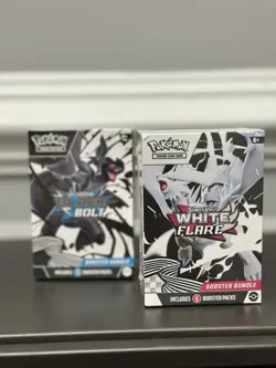 Pokemon TCG Black Bolt and White Flare Booster Bundles - New & Sealed - Image 3