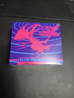 Pokemon Tcg Sword And Shield Darkness Ablaze Etb Sealed - Image 2