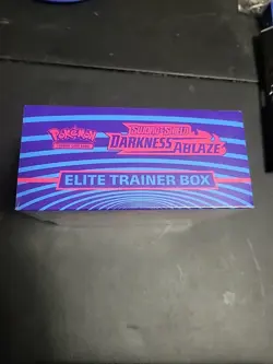 Pokemon Tcg Sword And Shield Darkness Ablaze Etb Sealed - Image 3