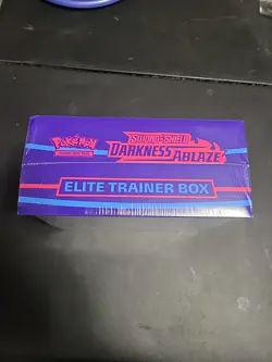 Pokemon Tcg Sword And Shield Darkness Ablaze Etb Sealed - Image 4