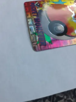 1998 P.M. Pokemon Bandai Charizard Japanese - Holo Sticker Prism Vending Machine - Image 5