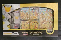 Pokemon TCG Celebrations Special Collection Box Pikachu V-Union Factory Sealed - Image 1