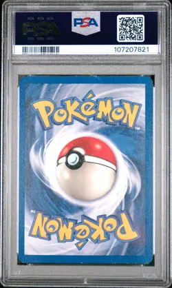 2000 POKEMON ROCKET #45 DARK VAPOREON PSA 8 - Image 2